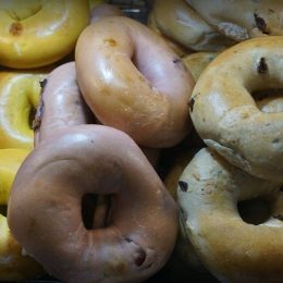 big pile of bagels
